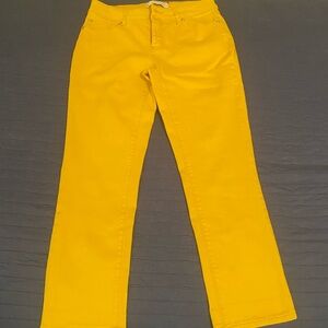 Womens Yellow Pants